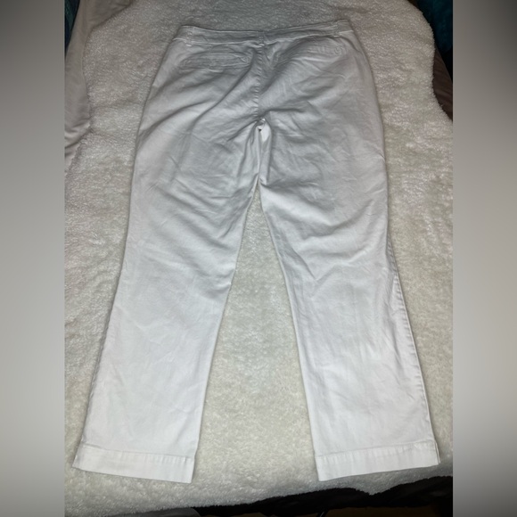NWOT- Caslon White Pants/ Trousers. Size 14 - Picture 3 of 7
